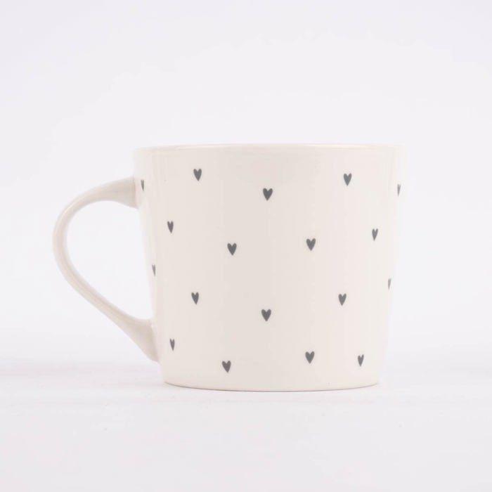 Tasse à café - GRAFIK-WERKSTATT - 61565 - Finition or véritable - 420 ml - Imprimé I love coffee
