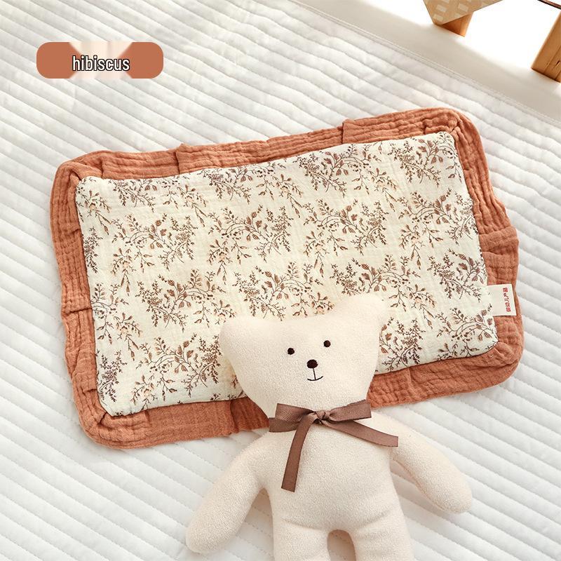 A-Grade Pure Cotton Cloud Pillow for Newborns - Soft & Comforting for All Seasons