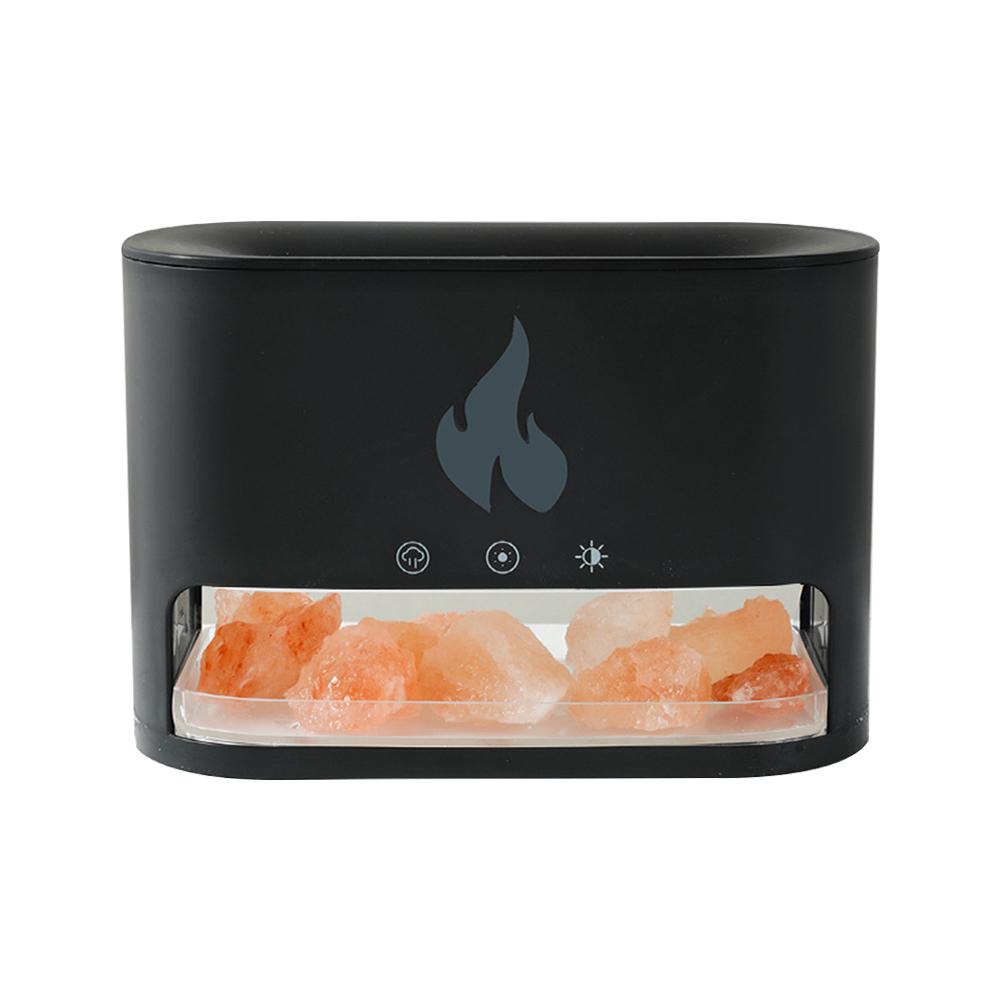 250ml Campfire Flame Fire Diffuser Auto Shut-Off Ultrasonic Aroma Diffuser Night Light Cool Mist Humidifier with Remote Control