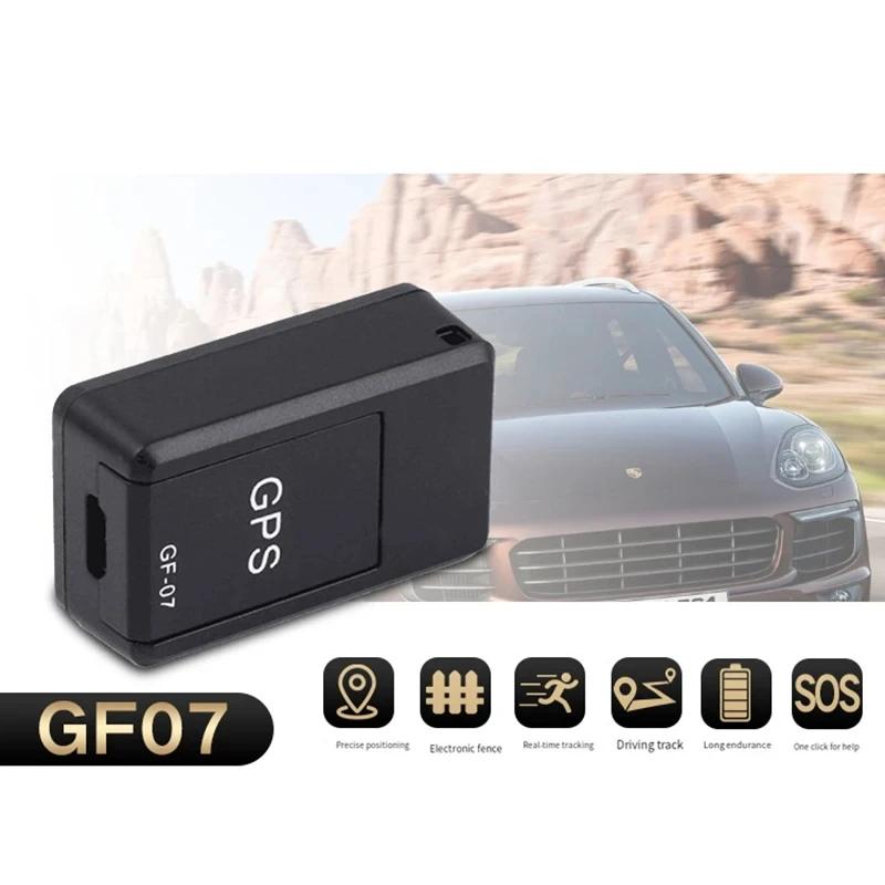 Mini GF07 GPS Car Tracker Real Time Tracking AntiTheft Anti Lost Locator Strong Magnetic Mount SlMMessage Positioner