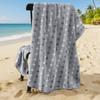 Absorbent Coral Fleece Bath Towel Microfiber Beach Towel Practical Swim Towel  Adults