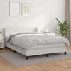 Slatted Bed Base with Mattress - Maison Exclusive - 140x200cm - Faux Leather - Maximum Relaxation