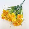 DIY Floral Artificial Daffodils Realistic Fall Decor Daffodils Artificial Flowers Soft Simulated Flowers Valentine's Day Gift