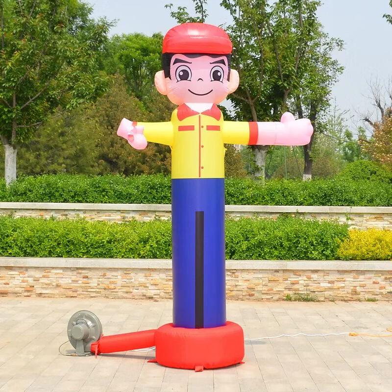 

Надувний мультяшний талісман, що махає