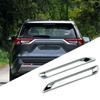 For Toyota RAV4 RAV 4 2019-2022 2023 2024 Chrome Rear Foglight Cover Sticker Tail Fog Lights Lamp Trim Exterior Accessories,2pcs.
