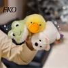 Fuzzy Animal Magnet Plush Refrigerator Magnet, Magnetic Decoration for Metal Stuffed Surface, Fridge Lover Gift Surface