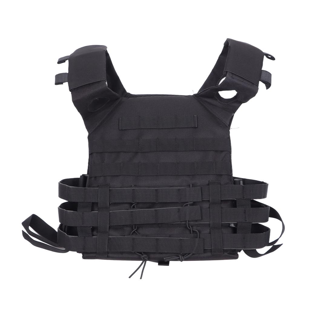 Schwarze Outdoor-Sportweste mit Gewichten Multifunktionale Outdoor-Trainingsweste mit Gewichten