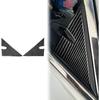 For Toyota Camry 2025-2026 Accessories A-Pillar Window Trim 2PC | Real Carbon Fiber, for Toyota Camry 2025 2026, Interior Trim Cover, Soft Thick