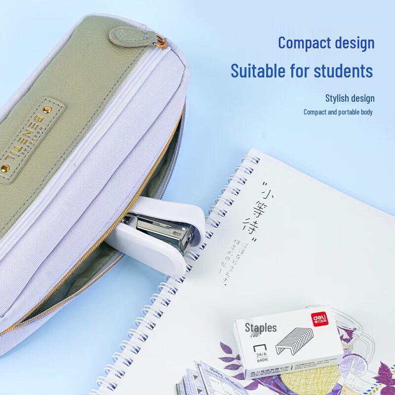 Deli 0255 Mini Stapler Set