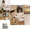 Stylish Mini Girls Crossbody Bag Adorable Pearl Princess Accessory Fashion Design For Kids