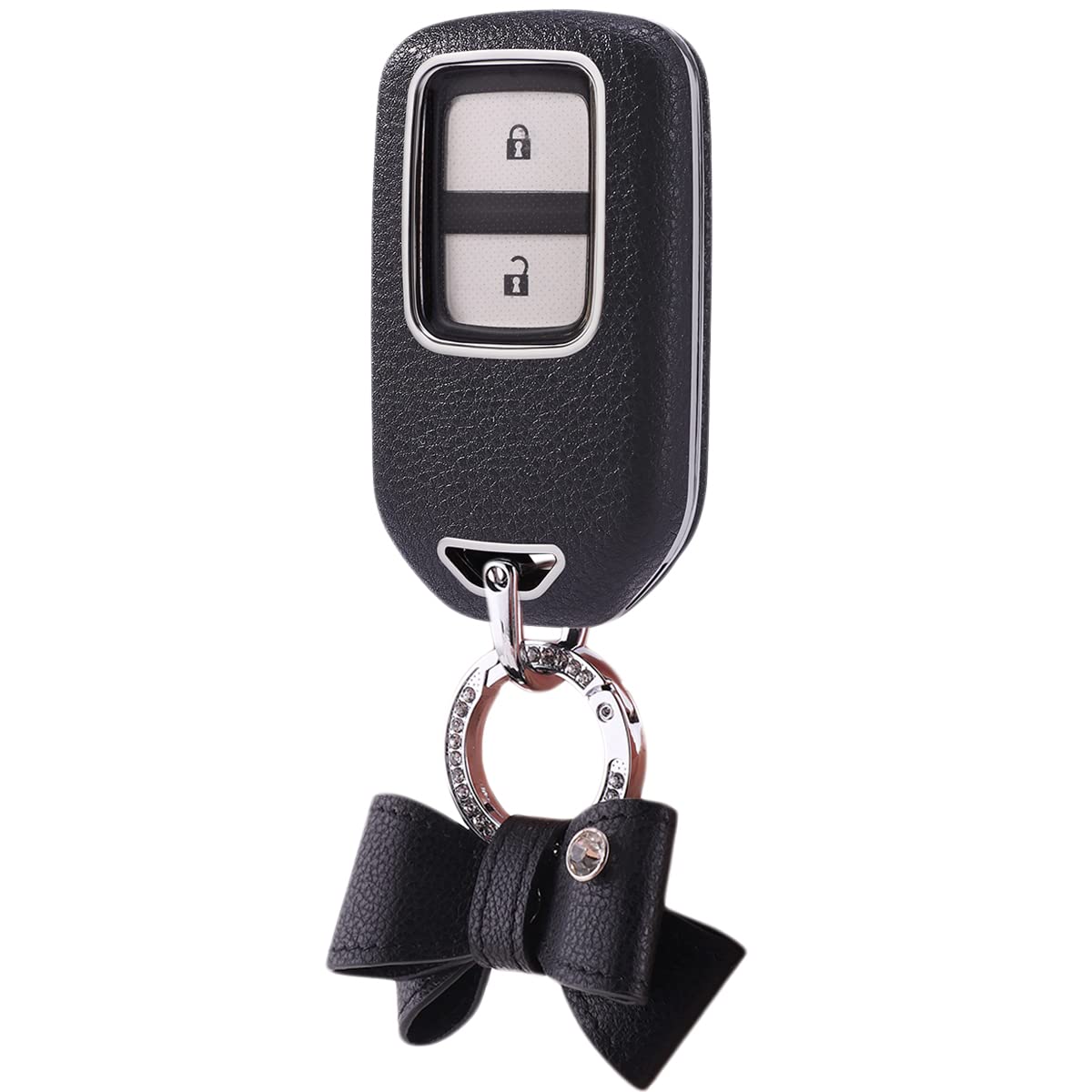 

[PELKERDR] Honda Key Case, New Freed Odyssey Fit S660 CR-Z Vezel CR-V Jade Shuttle чёрный