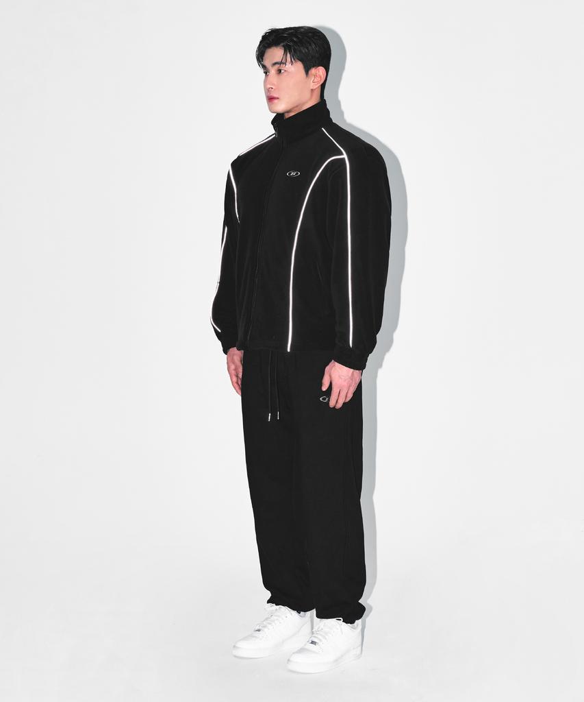 BORN TO WIN Chrome B Jogger Pants [Black]