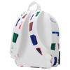 New Jordan Polyester Backpack Small Size Unisex White JD2513068TD-002