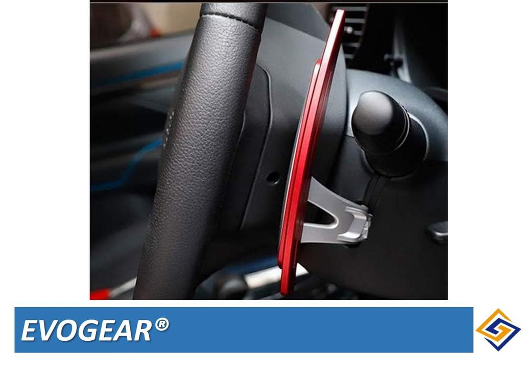 EVOGEAR External Product Mitsubishi Dedicated Paddle Shift Cover Aluminum Delica D: 5 Outlander PHEV