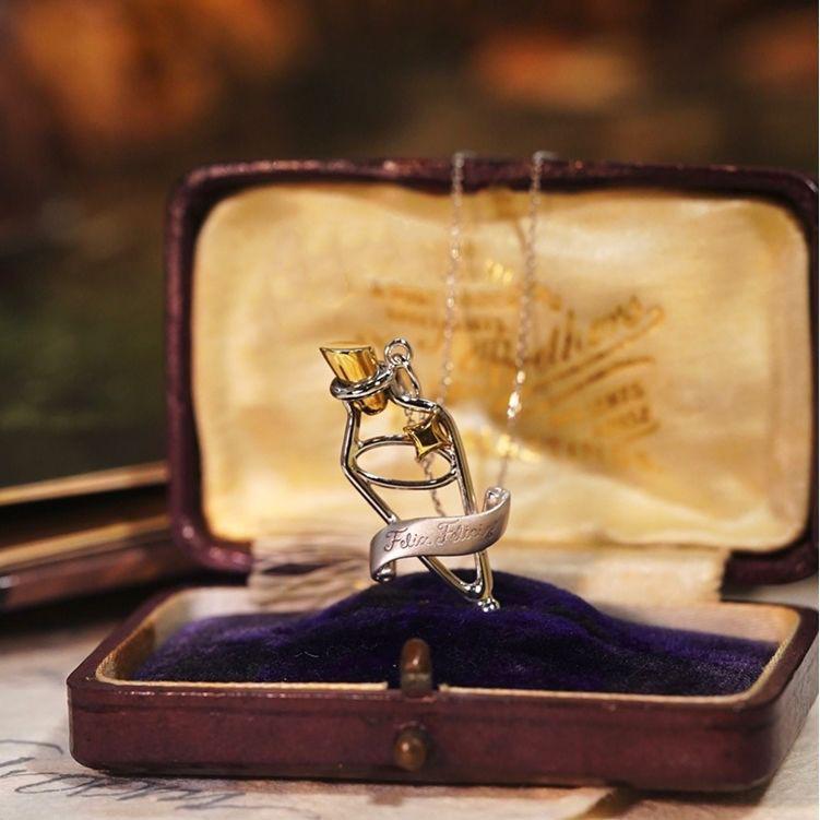 

Ожерелье в виде золотого снитча из Гарри Поттера Хогвартс Поттер, женская цепочка Ins Niche Design на ключицу, подарок на День святого Валентина для девочек