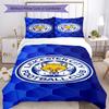 City Football Club Printed Pattern Duvet Cover Set – includes 1 duvet cover and 2 matching pillowcases Bedroom decor Christmas gifts