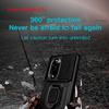 KEYSION Shockproof Case for Huawei Nova 13 Pro Slide Camera Lens Protection Ring Stand Phone Back Cover for Huawei Nova13 13 Pro