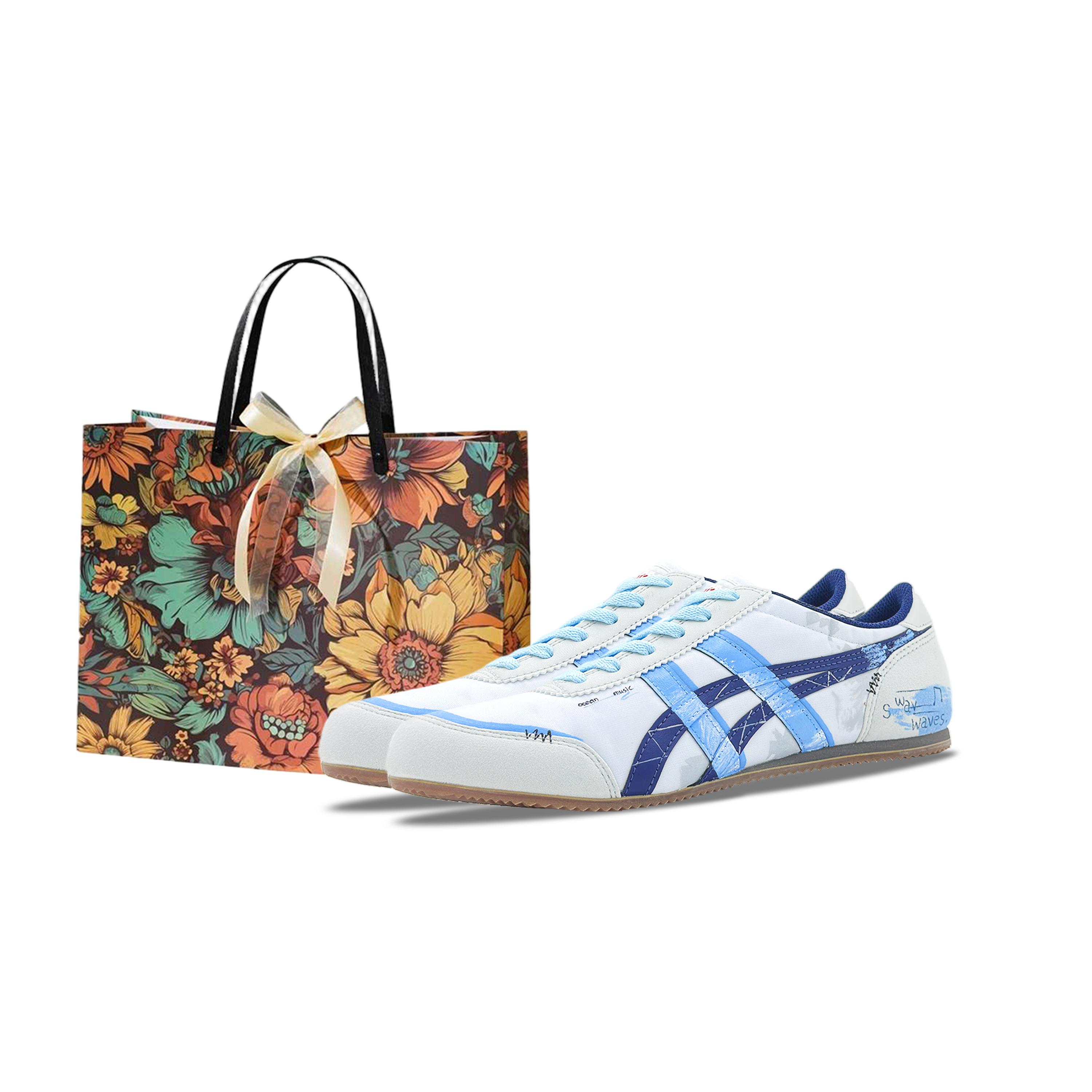 

Onitsuka Tiger Track Trainer Funi Island Textile, Synthetic Leather Abrasion Resistant Low top Casual Shoes Unisex D318N-0150(Team348-Funi ) 36