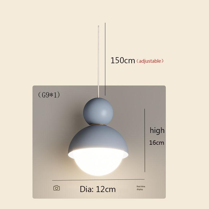 Nowoczesny żyrandol z żelaza, ściemniany w trzech kolorach, lampa wisząca nad stół jadalny, dekoracja LED do salonu, styl duński, światło UFO, nordycki