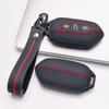 Key Fob Cover for Kia Sportage Ceed Sorento Rio Niro Seltos K5 K3 with Keychain Anti-Scratch Guard Shockproof Protection Soft Grip Texture