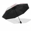 Winnie and Friends Themed Travel Umbrella-8 Ribs Automatic Opening and Closing, Portable Folding Design, Compact and Stylish Umbrella