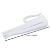 Ganchos para pendurar cortinas, 50/80/100 peças, gancho ajustável, anel de janela, suporte de cortina branco para cortina doméstica, alta qualidade, 7 cm