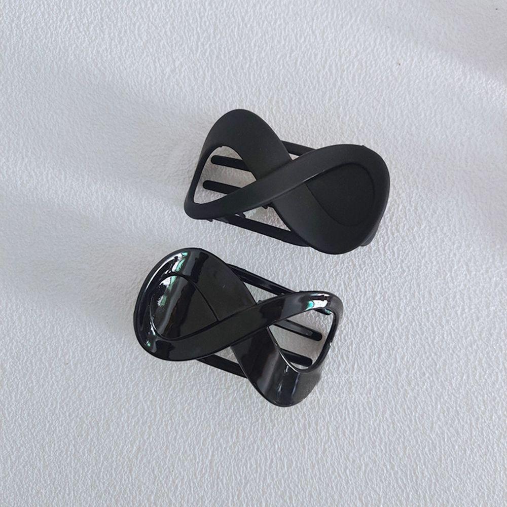 

Головной убор для девочек полые матовые заколки для волос корейские крабы для волос бант держатель для хвоста женские когти для волос