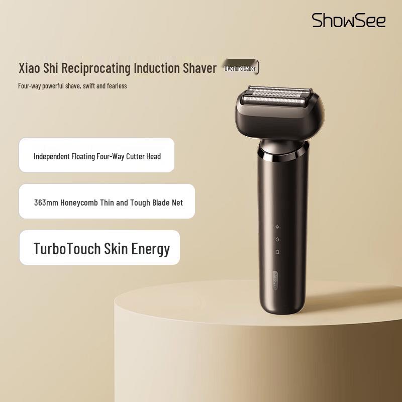 ShowSee K3 Electric Reciprocating Shaver with 4-Way Floating Head CN plug (adapter included)