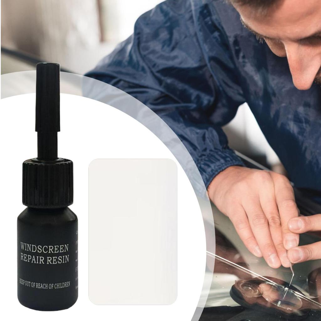 20g Car Glass Crack Repair Fluid Cracked Windshield Repair Kit Auto Glass Repair Kit Windshield Resin Repair Agent Tools