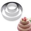 Cake Tool English Muffin Ring Tart Ring Round Cake Mold Cake Ring Set Baking Tool Pancake Mold
