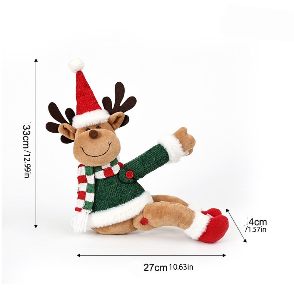 Elk Christmas Curtain Tiebacks Bear Christmas Curtain Buckle Curtain Holdbacks  Christmas Decor