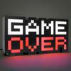 Lampe D'ambiance - PALADONE - Game Over 8 Bit - Musique Réactive - Couleur Phasing - 30 Cm