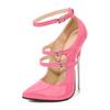 Metal Heel Nightclub Fun Bed Plus Size High Heels Stiletto 16cm  Super High Heels Sexy for Party WZ
