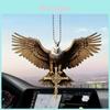 Vintage Acrylic Eagle Cross Car Hanging Ornament Perfect For Stylish Interior Decor