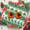 20 stuks Kerst Vetbestendig Voedsel Inpakpapier Anti-Olie Wrappers voor Sandwiches Hamburgers Gefrituurde Kip Tray Liners