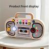 Montessori Wooden Sensory Board with LED Lights for Kids, Educational Activity Toy for Hand Eye Coordination