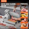 Meat Slicer, 340W Electric Deli Food Slicer with 10" SUS420 Stainless Steel Blade and Built-in Sharpening Stone, 0-0.6 Inch Adjustable Thickness for
