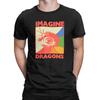 Imagine Dragons Band T-Shirt Sommer Loom Tour Mode T-Shirts Herren Baumwolle Rundhals 5XL 6XL T-Shirts Kurzarm Y2K Lustiges T-Shirt