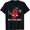 Funny Chili Pepper I'm A Little Chilly Snowflakes T-shirt