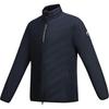 Emporio Armani EA7 FW24 Solid Color Stand Collar Zipper Long Sleeve Down Jacket Men Outerwear Dark-Blue 8NPB13-PNE1Z-24F-1562