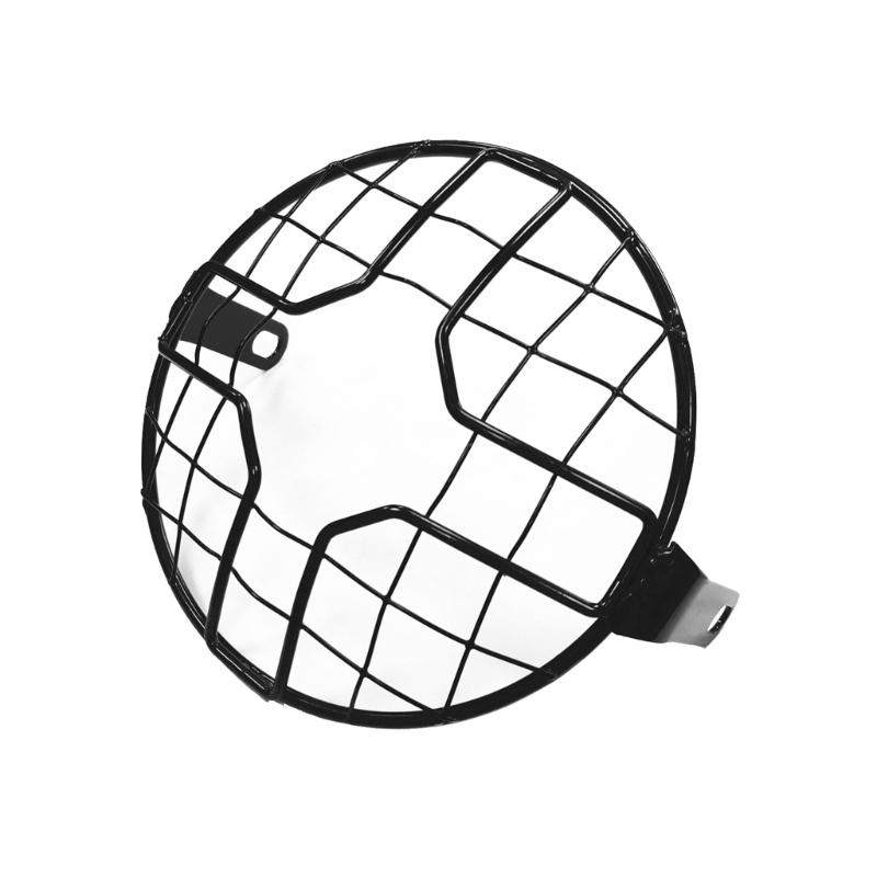 

Metal Motorcycle Headlight Protector Guard Case With Quick Release Design UV Resistant For CG125 Tropical Climate Riders