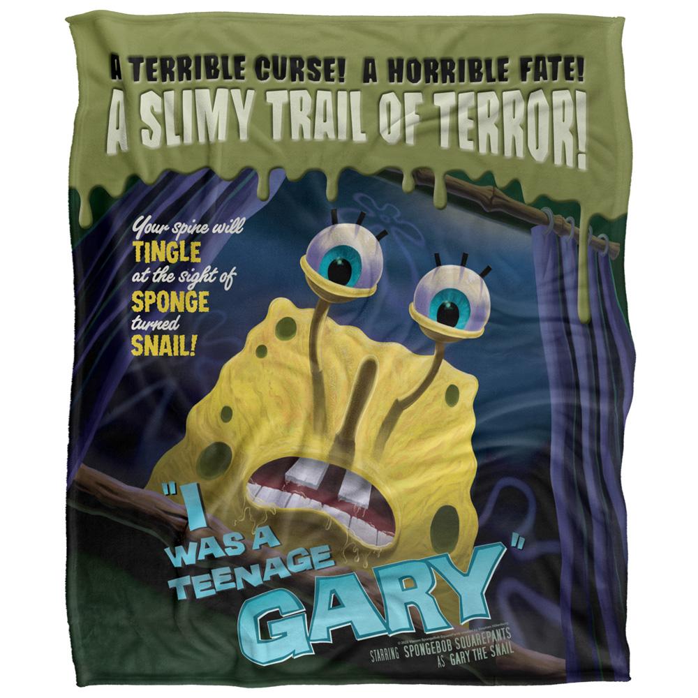 SpongeBob SquarePants Teenage Gary Silky Supersoft Blanket