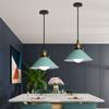 Led Industrial Style Horn Pendant Light Retro Restaurant Bar Commercial Lighting Multi-Coloured Lamp Shades Home Kitchen Decor