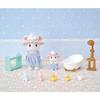 Sylvanian Families Set Time ST Mark Certification For Ages 3 and Up Toy Dollhouse Sylvanian Families EPOCH Doll/Furniture [Bath Set] DF-26