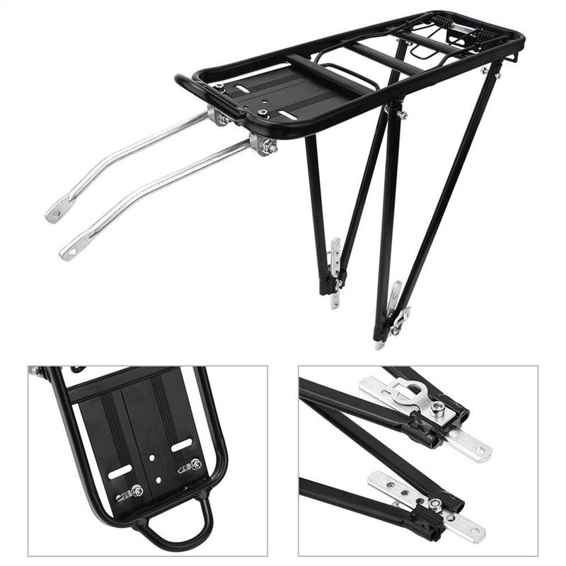 bike Cargo Racks bicycle Rear Carrier Road Bikes Luggage Rack Shelf cycling Pannier bracket Luggage Carrier cycling accessories