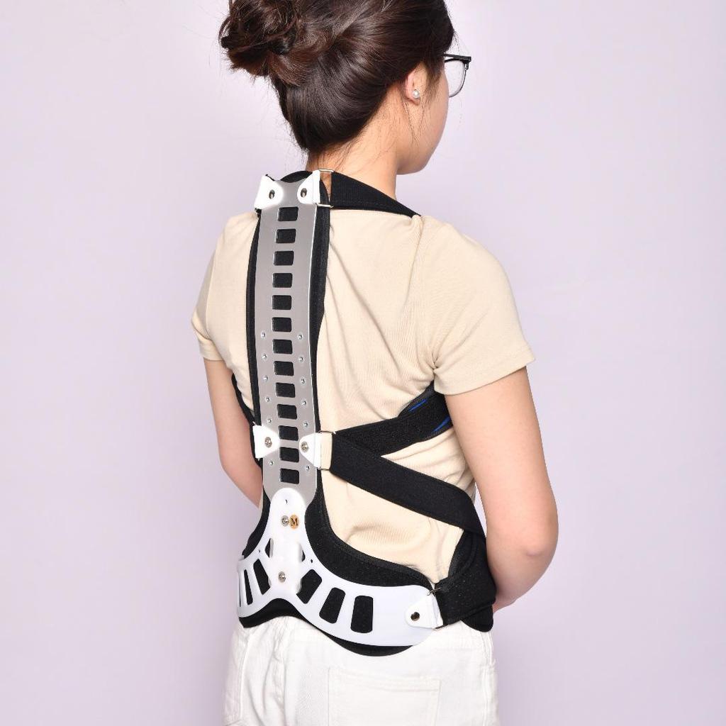 Spine Corrector Back Posture Brace with Spinal Fixation Strap