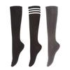 Women's Winter Long Emlot Plain Fleece Ringle Tights Half-length Knee Socks Over-the-Knee Socks