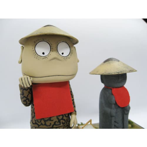 Doyusha Yokai Family Tree Series [Reprint Edition] Zashiki Warashi Plastic Model 2 (Human and Animal)