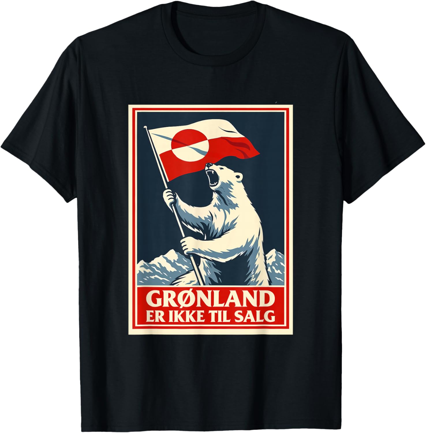 Greenland is Not for Sale T-Shirt S разноцветный