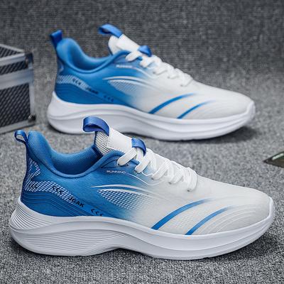 Ultra-light Mesh Sneakers Men's Autumn Breathable 46 Large Size 47 Extra Large Size 48 Student Youth Running Shoes
